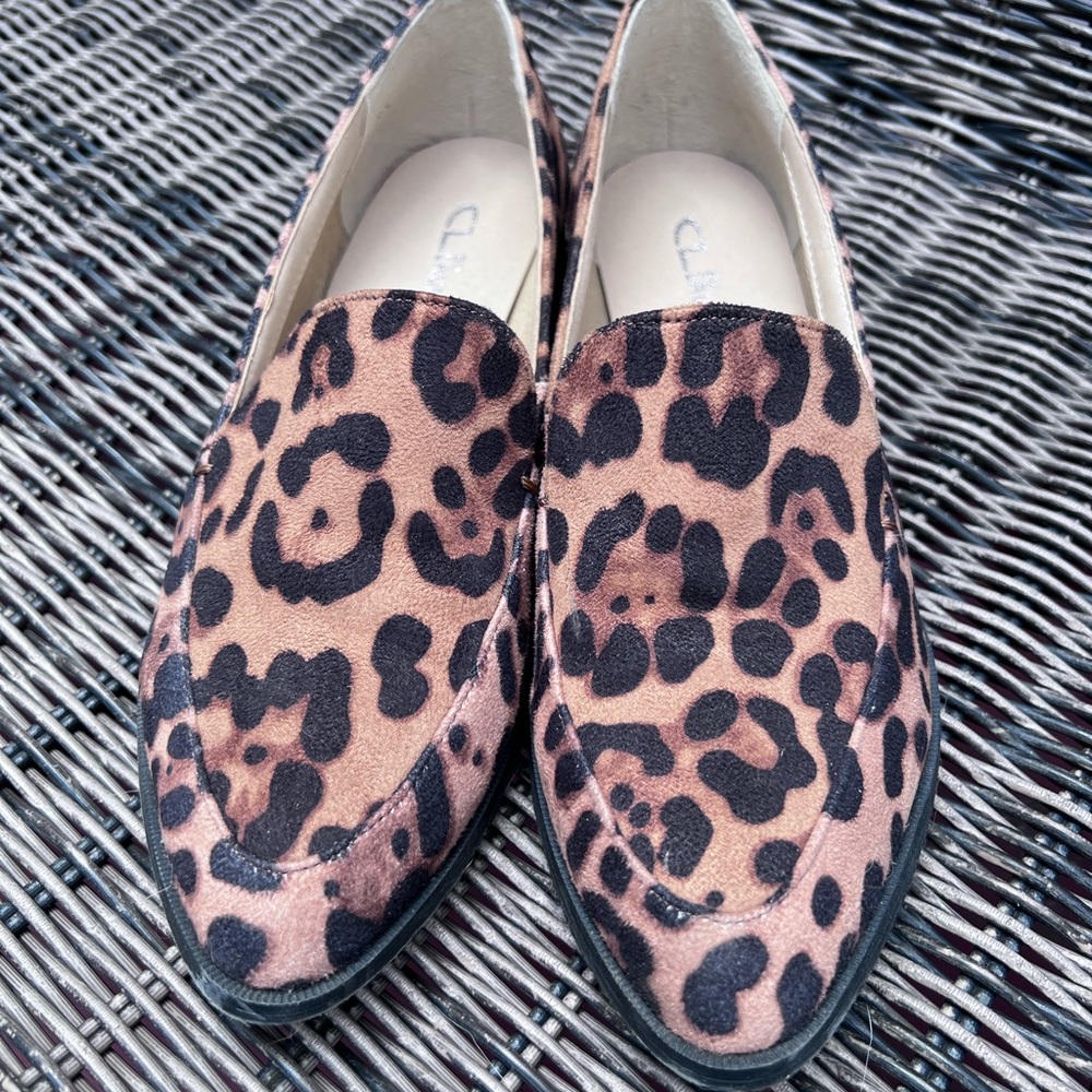 Cl Leopard Print Flats - image 2
